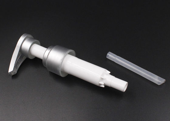 Pompa d'argento della lozione della plastica della bottiglia 33mm
