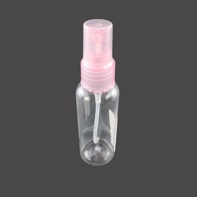 L'erogatore dello spruzzo pompa contenitore riutilizzabile di plastica della bottiglia trasparente dello spruzzo il mini