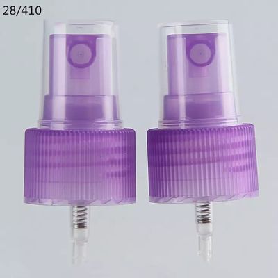 18/410 20/410 24/410 di pompa di plastica dello spruzzatore dell'acqua della foschia, spruzzatore porpora della foschia della pianura