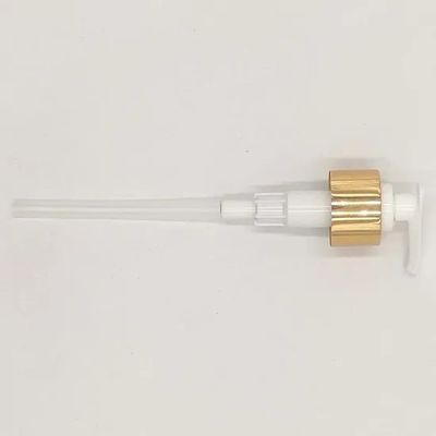 Pompa di plastica dell'erogatore del cosmetico della metallina 24mm
