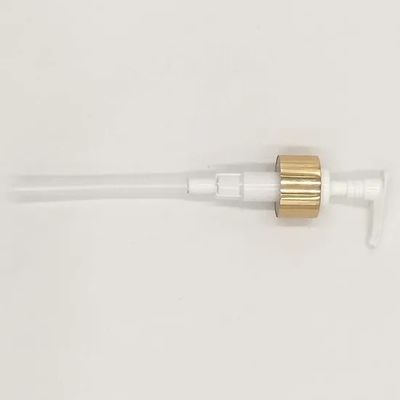 Pompa di plastica dell'erogatore del cosmetico della metallina 24mm