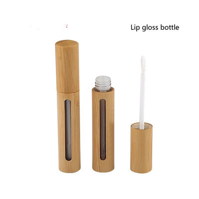 metropolitana cosmetica di bambù della mascara di trucco della bottiglia della mascara 7ml con la spazzola del ciglio