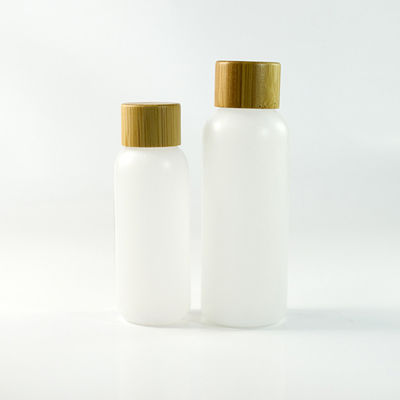 contenitori d'imballaggio cosmetici 18/410 di 30ml con il cappuccio di bambù del contagoccia del siero