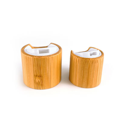 le chiusure della 20/410 del disco di bottiglia di legno di bambù d'imballaggio di bambù naturali del tappo superiore