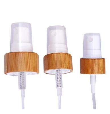 pompa di bambù di plastica di trattamento dello spruzzo della foschia della pompa dello spruzzo della bottiglia di 18mm 20mm 24mm pp