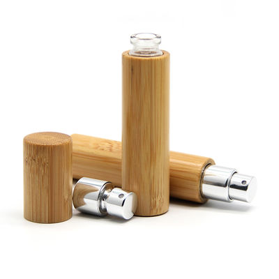 Vetro vuoto del coperchio del faggio di vendita della fabbrica del tappo di bottiglia di legno del profumo con la pompa dello spruzzatore