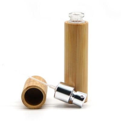 Vetro vuoto del coperchio del faggio di vendita della fabbrica del tappo di bottiglia di legno del profumo con la pompa dello spruzzatore