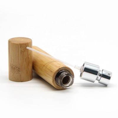 Vetro vuoto del coperchio del faggio di vendita della fabbrica del tappo di bottiglia di legno del profumo con la pompa dello spruzzatore