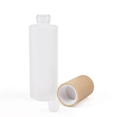 Bottiglia di bambù di vetro dello spruzzo per la pelle astringente cosmetica di cura personale