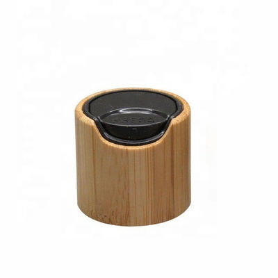 Coperture di bambù superiori dei coperchi dei tappi superiori del disco di Consmetic del disco di bambù per le bottiglie cosmetiche