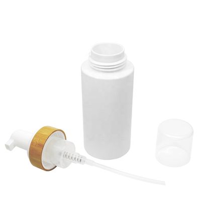 Pompa della schiuma del sapone di liquido del cosmetico 43mm con bambù per la bottiglia adatta Envoironmet