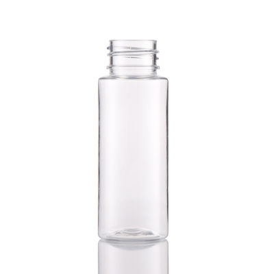 L'alto cosmetico di bambù di Qulity del chiaro animale domestico di plastica 60ML imbottiglia le bottiglie vuote della lozione