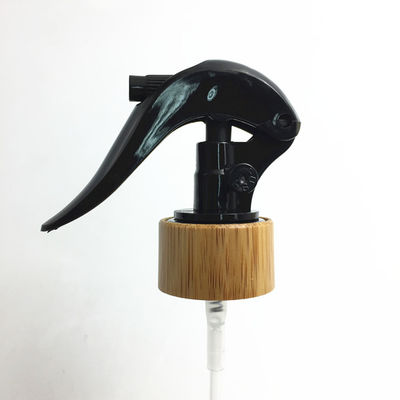 Cappuccio della chiusura di cura di capelli di bambù/cura personale 24mm Mini Mist Spray Trigger Pump