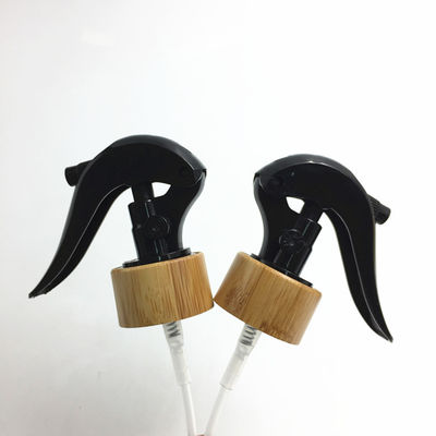Cappuccio della chiusura di cura di capelli di bambù/cura personale 24mm Mini Mist Spray Trigger Pump